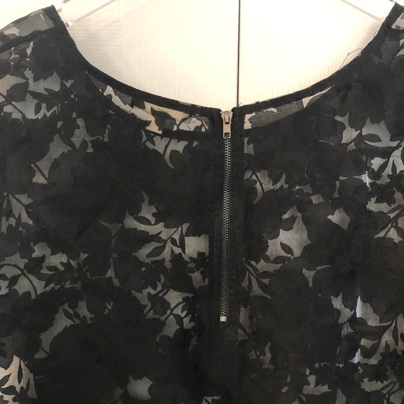 Pleione Floral Sheer Blouse - Picture 7 of 8